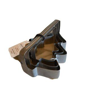 Hearth Hand Magnolia Cookie Cutter Tree Shape Steel 3 Pc Set  NWT